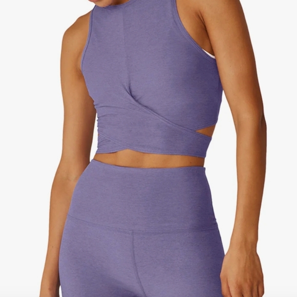 Beyond Yoga Indigo Leggings (M) and Crop Top (S) Set - Picture 12 of 12